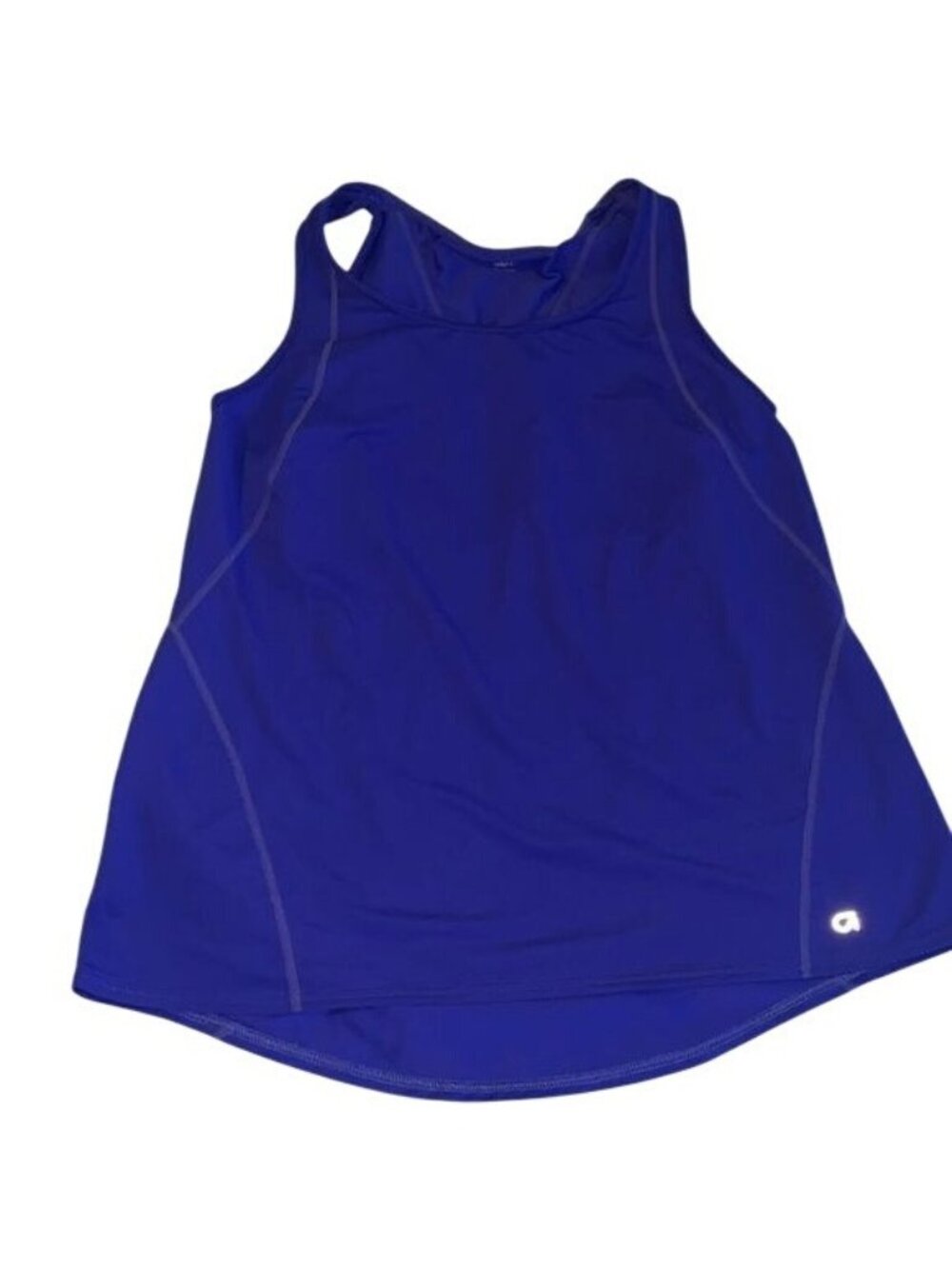 Gapfit Womens Purple Racerback Tank Top Size L Polyester/Spandex